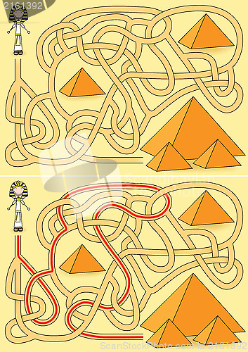 Image of Pyramid maze
