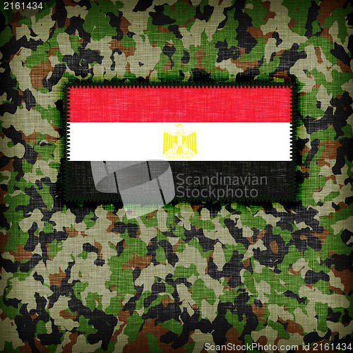 Image of Amy camouflage uniform, Egypt