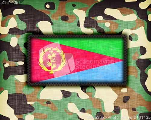 Image of Amy camouflage uniform, Eritrea