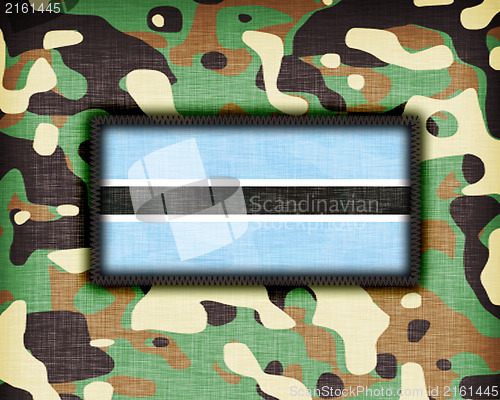 Image of Amy camouflage uniform, Botswana