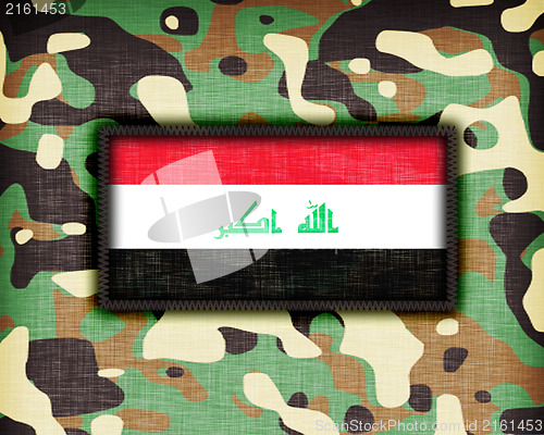 Image of Amy camouflage uniform, Iraq
