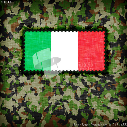 Image of Amy camouflage uniform, Italy