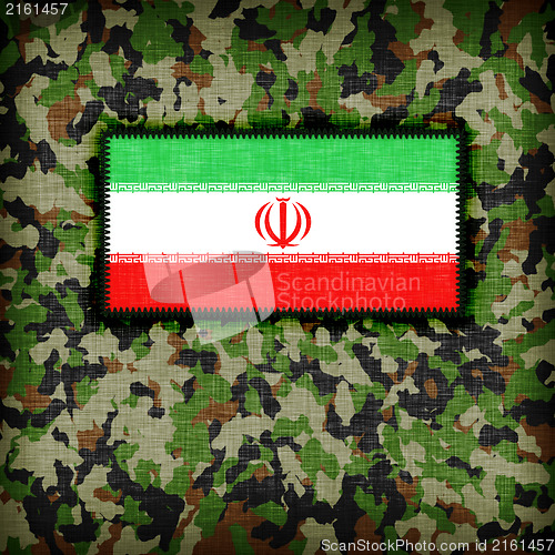 Image of Amy camouflage uniform, Iran