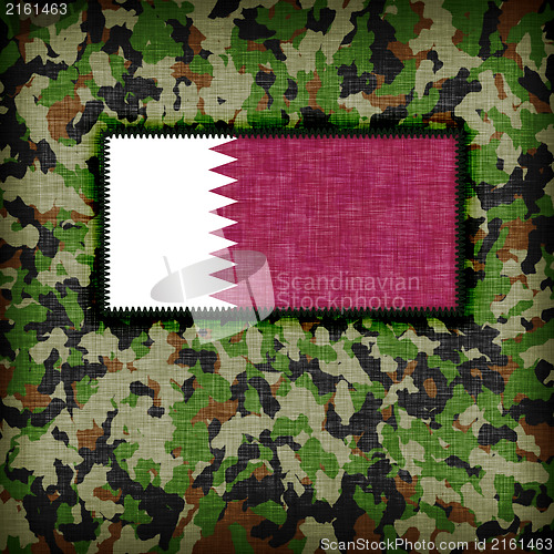 Image of Amy camouflage uniform, Qatar