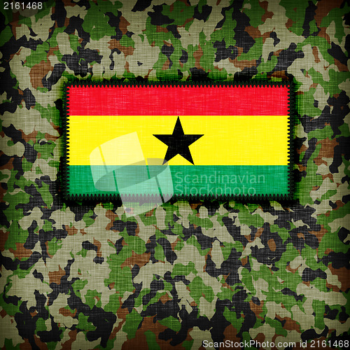 Image of Amy camouflage uniform, Ghana