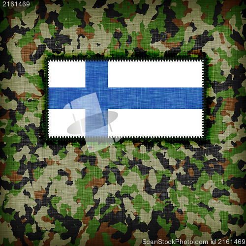 Image of Amy camouflage uniform, Finland