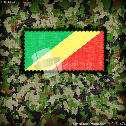 Image of Amy camouflage uniform, Congo