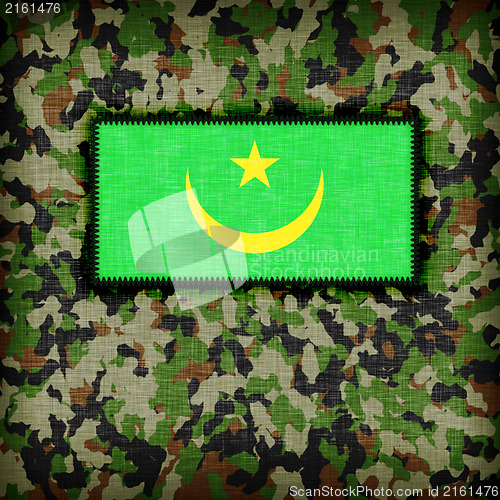 Image of Amy camouflage uniform, Mauritania