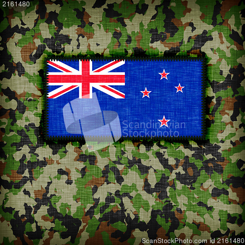 Image of Amy camouflage uniform, New Zealand