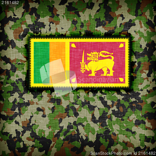 Image of Amy camouflage uniform, Sri Lanka