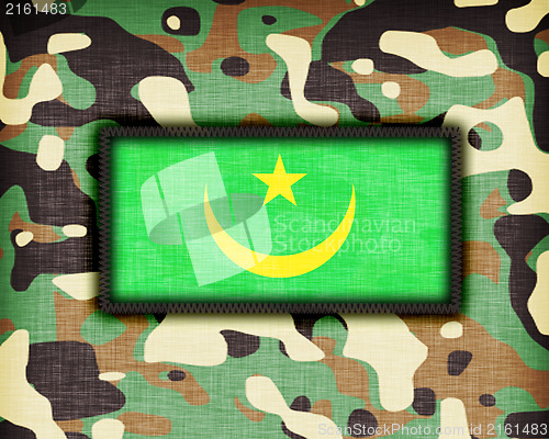 Image of Amy camouflage uniform, Mauritania