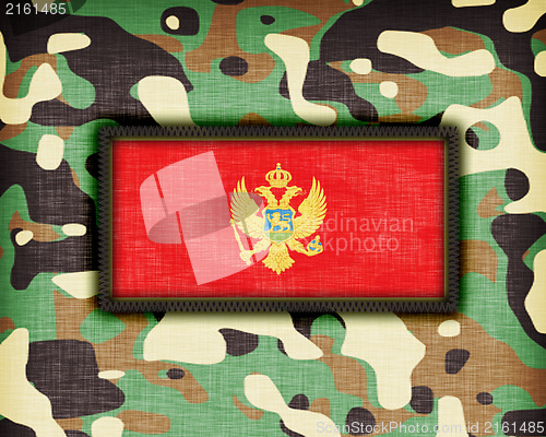 Image of Amy camouflage uniform, Montenegro