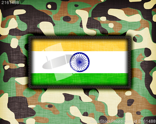 Image of Amy camouflage uniform, India