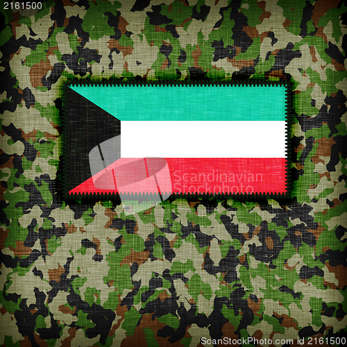 Image of Amy camouflage uniform, Kuwait