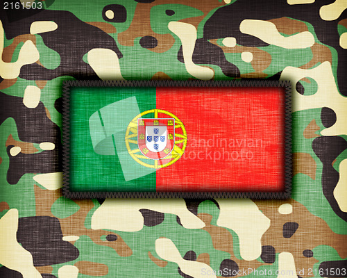 Image of Amy camouflage uniform, Portugal