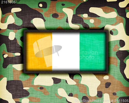 Image of Amy camouflage uniform, Ivory Coast