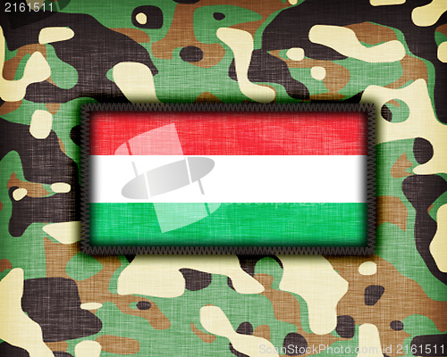 Image of Amy camouflage uniform, Hungary