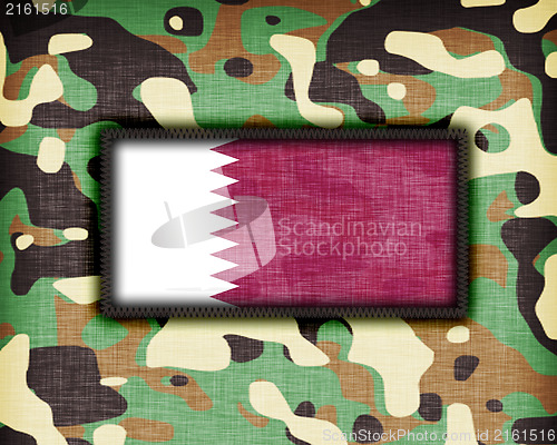 Image of Amy camouflage uniform, Qatar