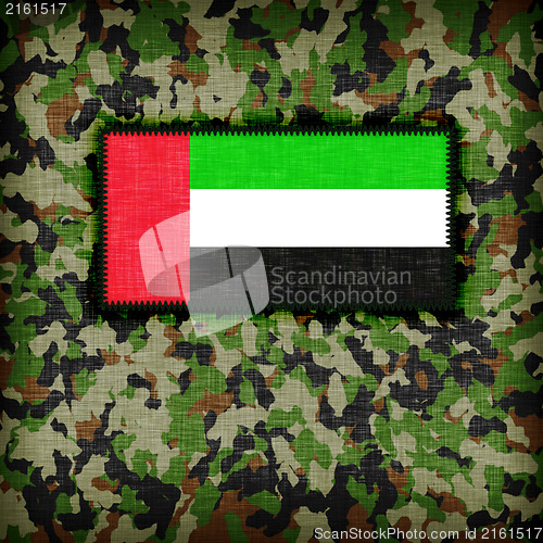 Image of Amy camouflage uniform, UAE