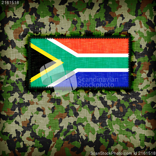 Image of Amy camouflage uniform, South Africa