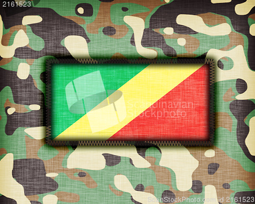 Image of Amy camouflage uniform, Congo