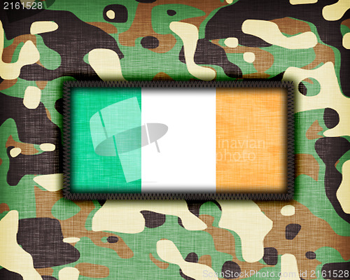 Image of Amy camouflage uniform, Ireland