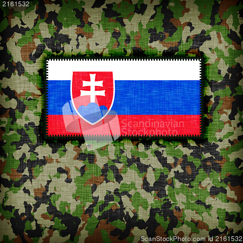Image of Amy camouflage uniform, Slovakia