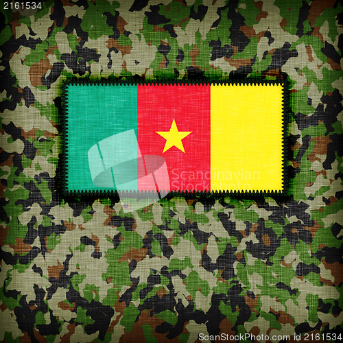 Image of Amy camouflage uniform, Cameroon