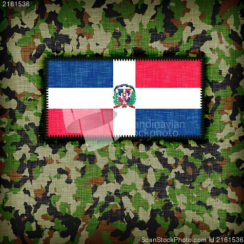 Image of Amy camouflage uniform, The Dominican Republic