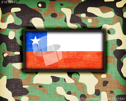 Image of Amy camouflage uniform, Chile