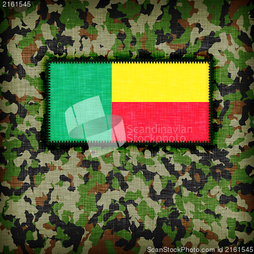 Image of Amy camouflage uniform, Benin