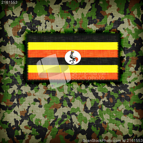 Image of Amy camouflage uniform, Uganda