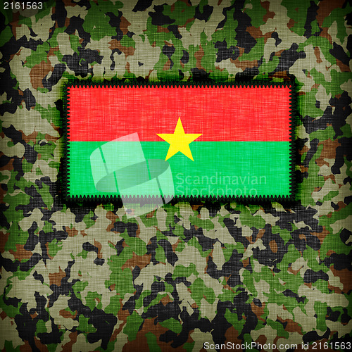 Image of Amy camouflage uniform, Burkina Faso