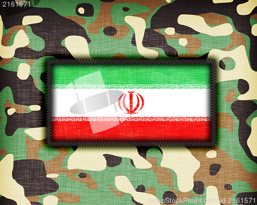 Image of Amy camouflage uniform, Iran