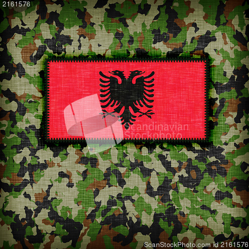 Image of Amy camouflage uniform, Albania