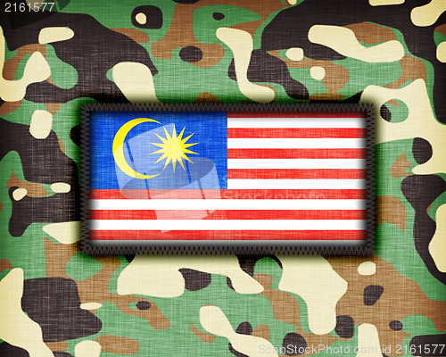 Image of Amy camouflage uniform, Malaysia