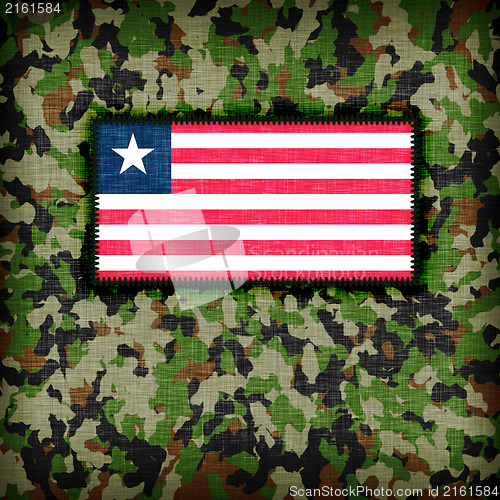 Image of Amy camouflage uniform, Liberia