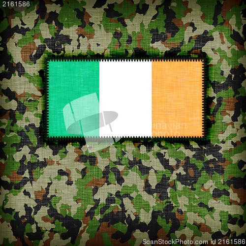 Image of Amy camouflage uniform, Ireland