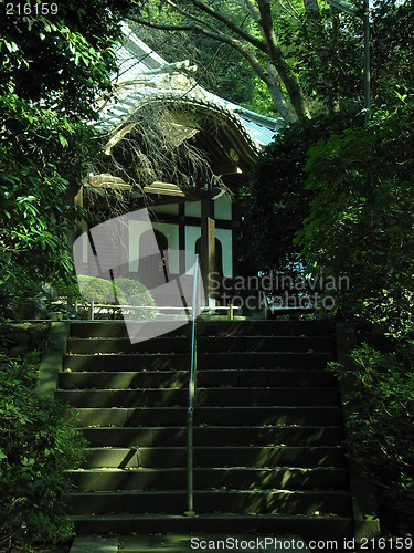 Image of Japanese buddhist temple in Kamakura