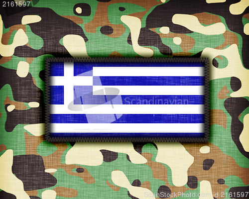 Image of Amy camouflage uniform, Greece