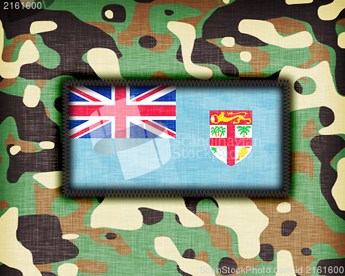 Image of Amy camouflage uniform, Fiji