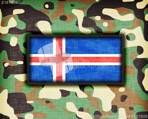 Image of Amy camouflage uniform, Iceland