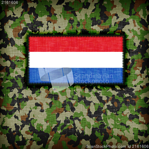 Image of Amy camouflage uniform, the Netherlands