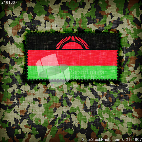 Image of Amy camouflage uniform, Malawi