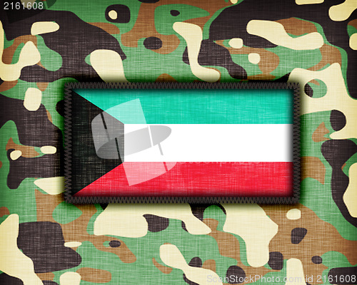 Image of Amy camouflage uniform, Kuwait