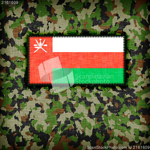 Image of Amy camouflage uniform, Oman