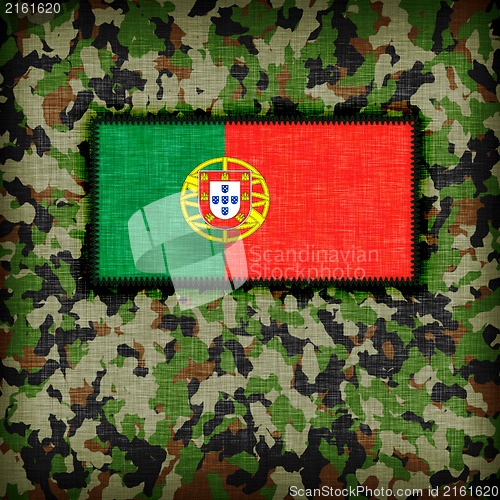 Image of Amy camouflage uniform, Portugal