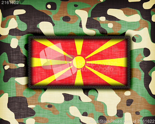 Image of Amy camouflage uniform, Macedonia