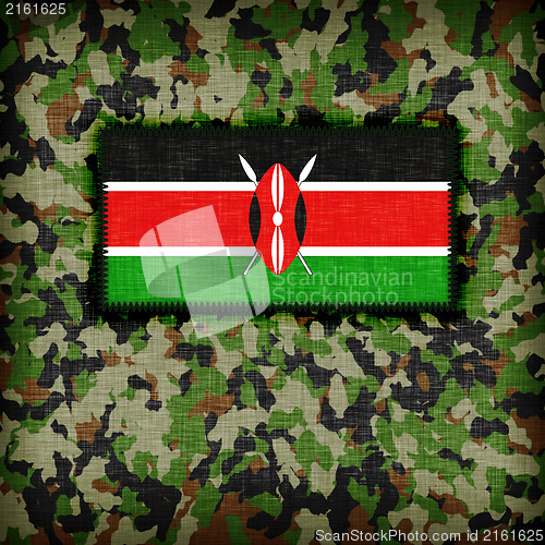 Image of Amy camouflage uniform, Kenya