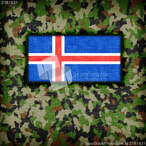 Image of Amy camouflage uniform, Iceland